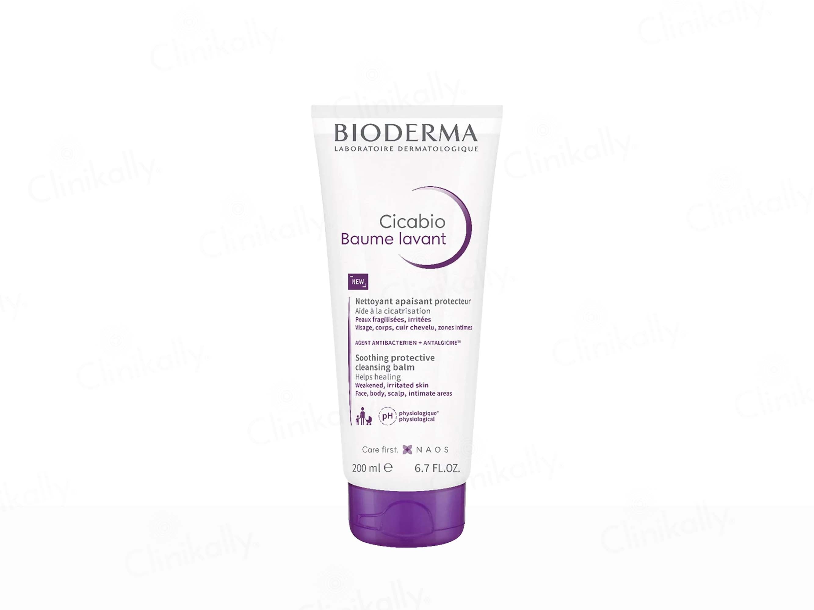 Bioderma Cicabio Baume Lavant Soothing Protective Cleansing Balm