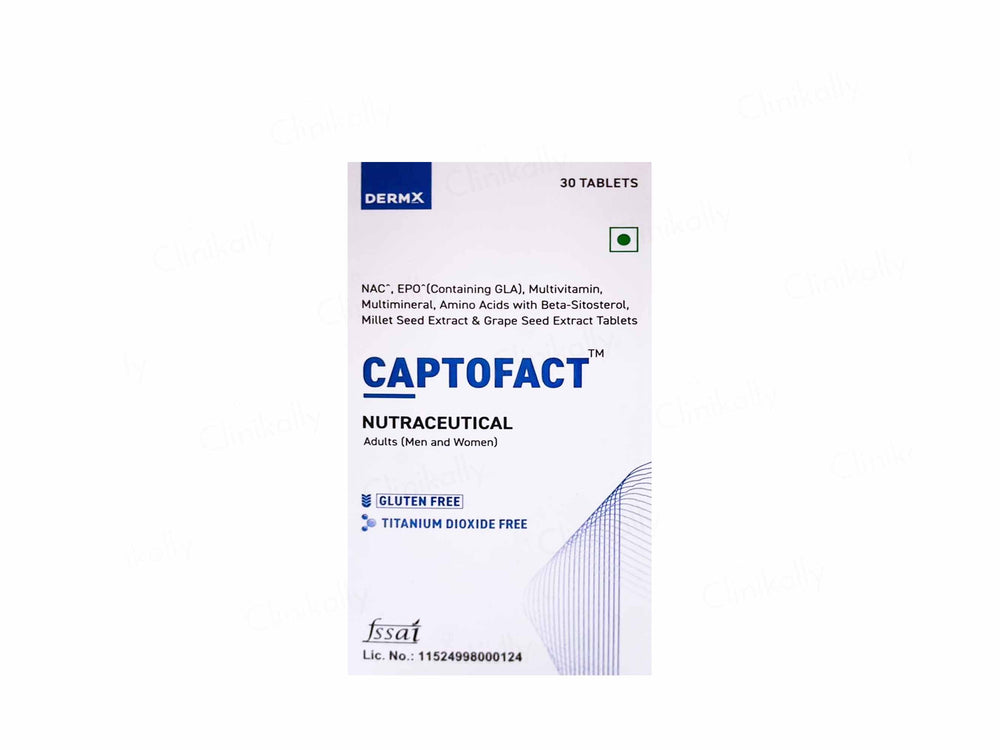 Captofact Nutraceutical Tablet For Adults