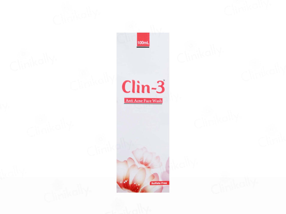 Clin-3 Anti-Acne Face Wash