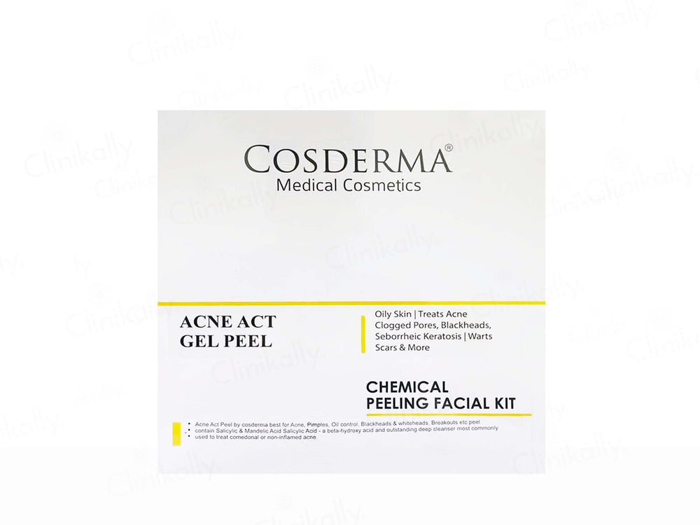 Cosderma Acne Act Gel Peel Chemical Peeling Facial Kit