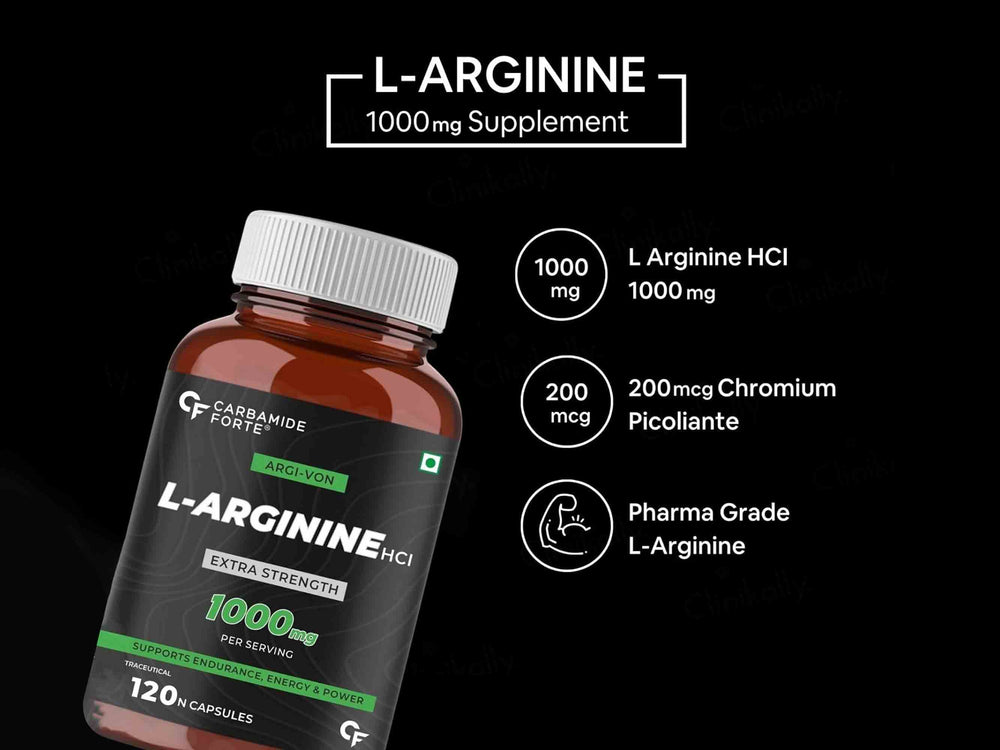 Carbamide Forte L-Arginine 1000mg Capsule