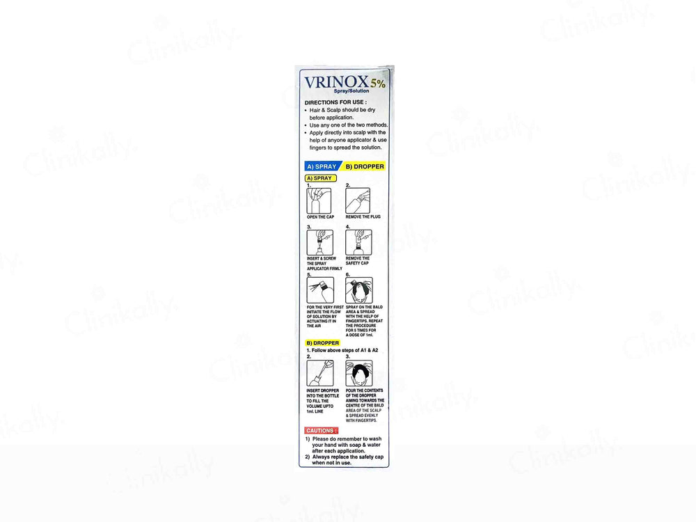 Vrinox 5% Topical Solution