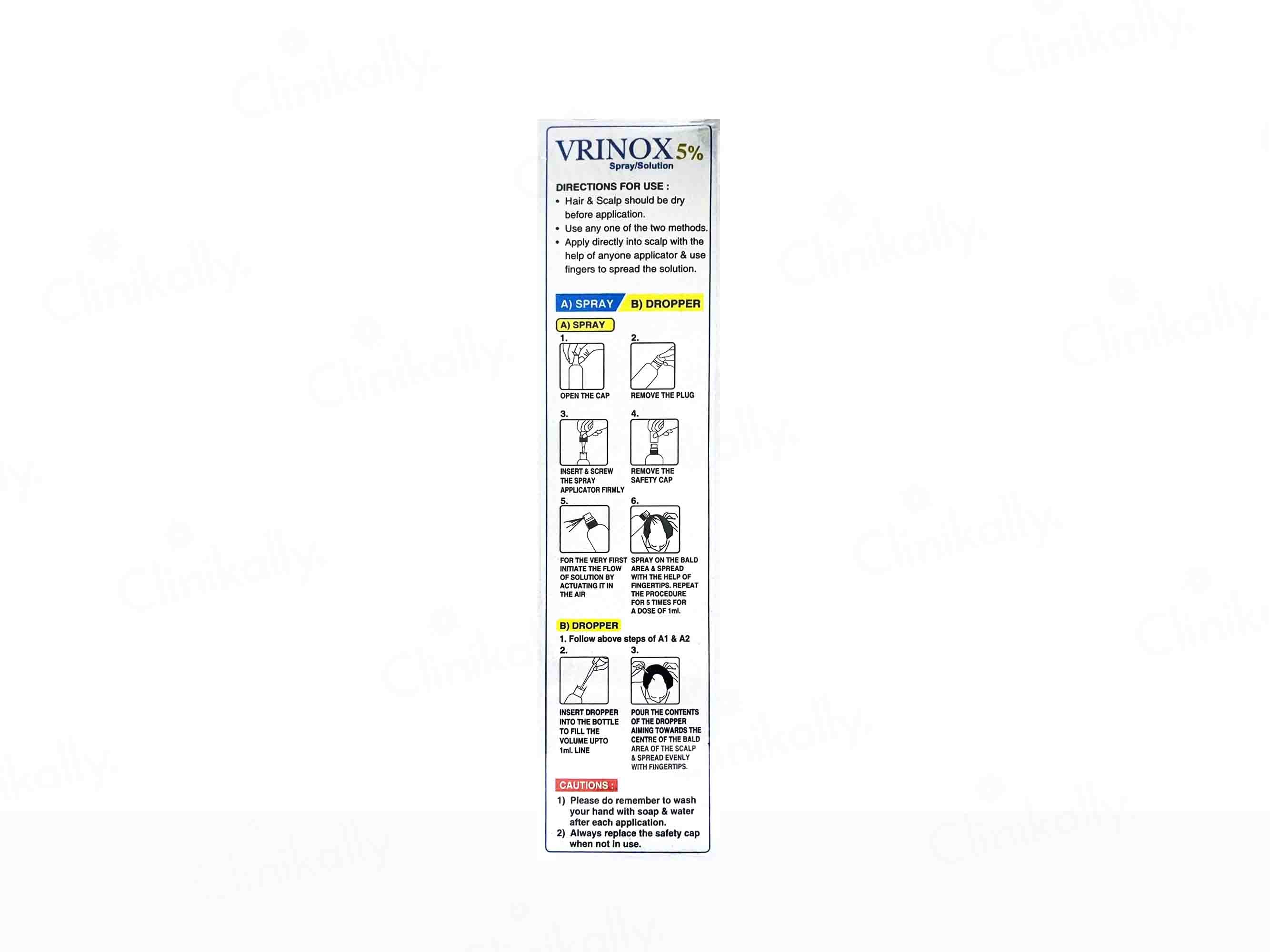 Vrinox 5% Topical Solution