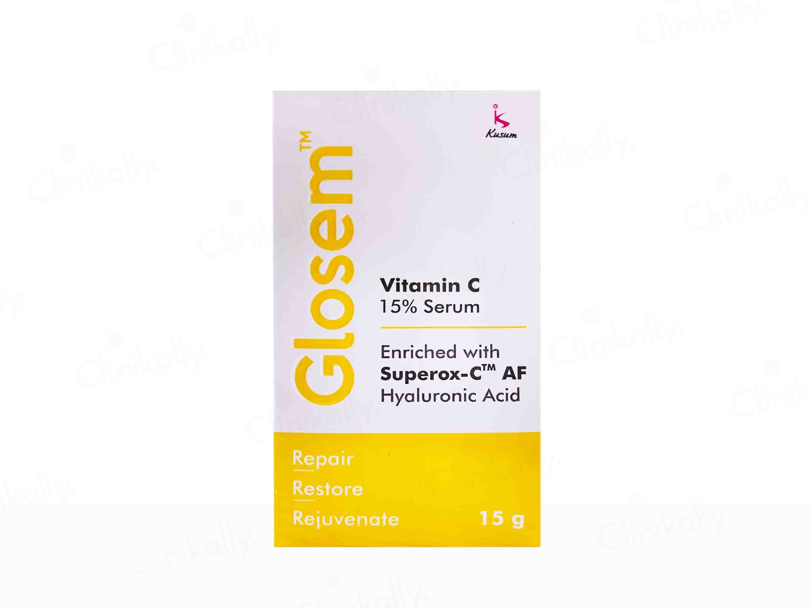 Glosem Vitamin C 15% Serum