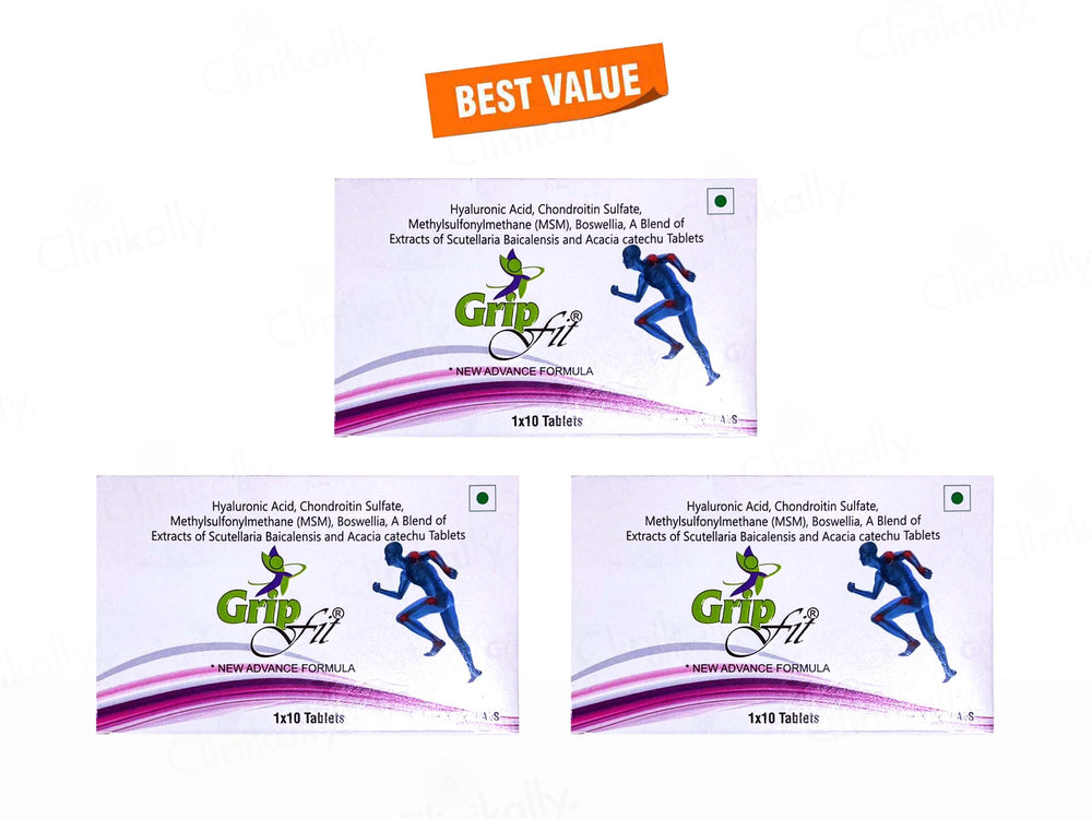 Grip Fit Nutraceutical Tablet