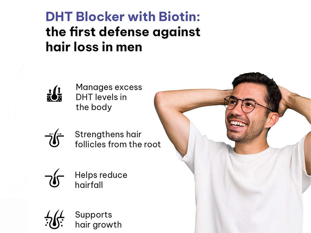 HK Vitals DHT Blocker with Biotin Tablet