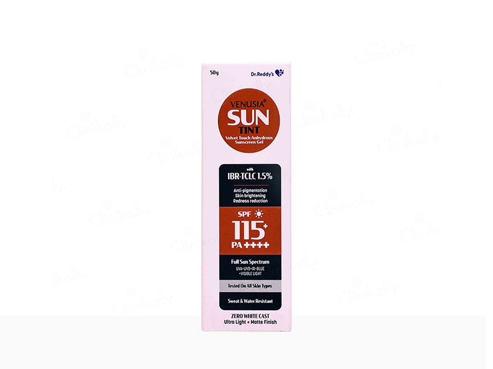 Venusia Sun Tint Velvet Touch Sunscreen Gel SPF 115+ PA++++