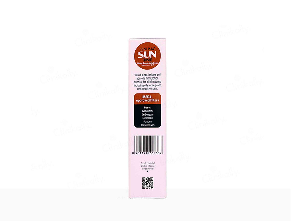 Venusia Sun Tint Velvet Touch Sunscreen Gel SPF 115+ PA++++