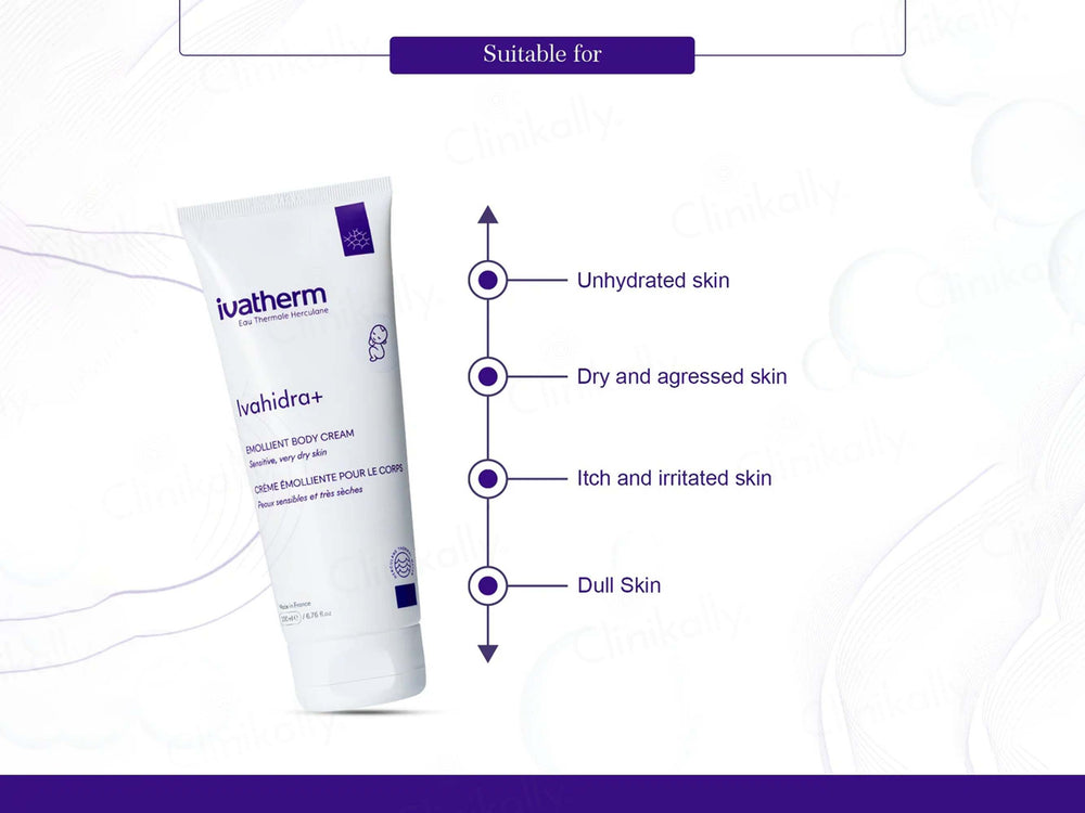 Ivatherm Ivahidra+ Emollient Body Cream