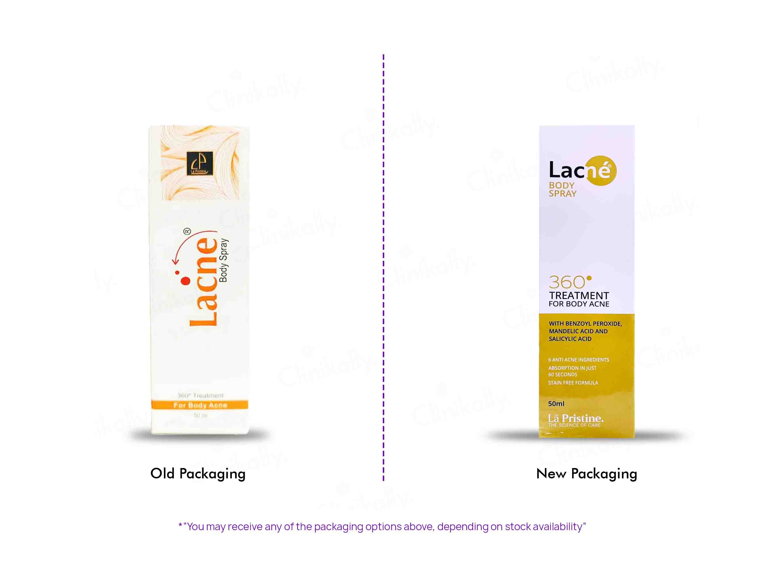 Lacne 360 Acne Treatment Body Spray