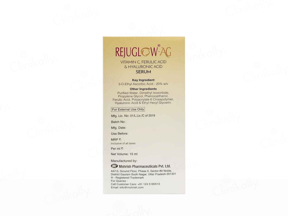 Rejuglow-AG Anti-Ageing Face Serum