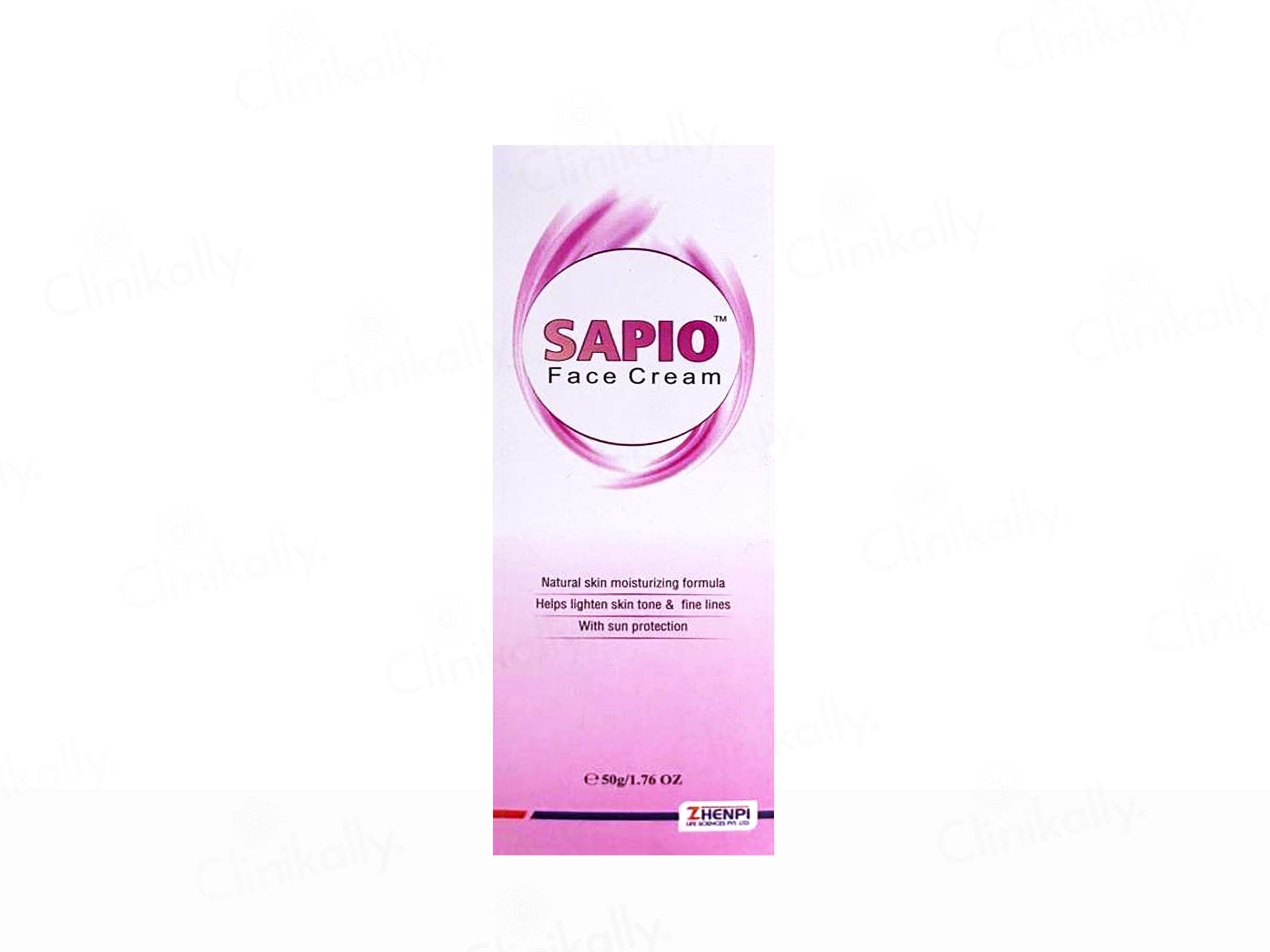 Sapio Face Cream