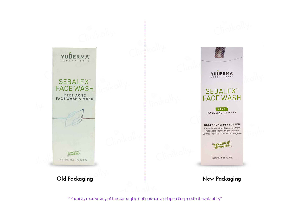 Yuderma Sebalex 2 in 1 Face Wash