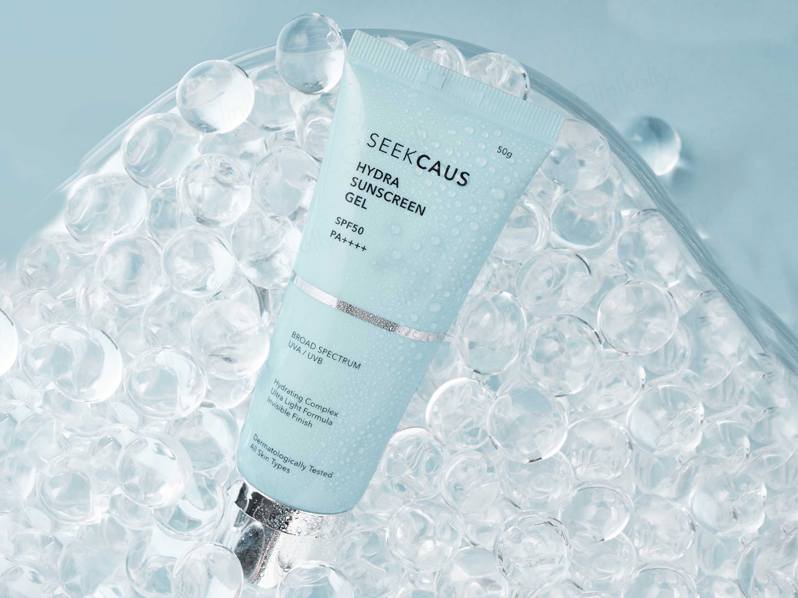 Seekcaus Hydra Sunscreen Gel SPF 50 PA++++