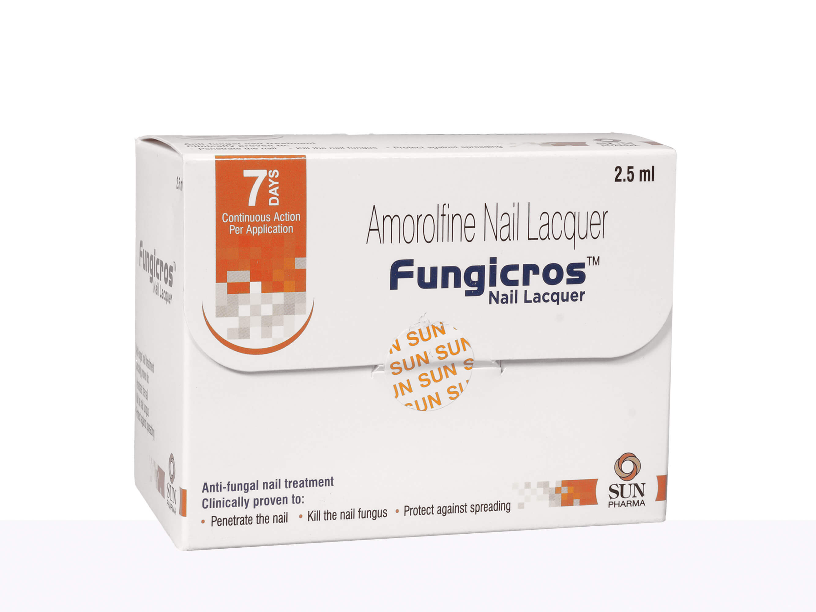 Buy FUNGICROS Nail Lacquer 2.5ml Online at Upto 25% OFF | Netmeds