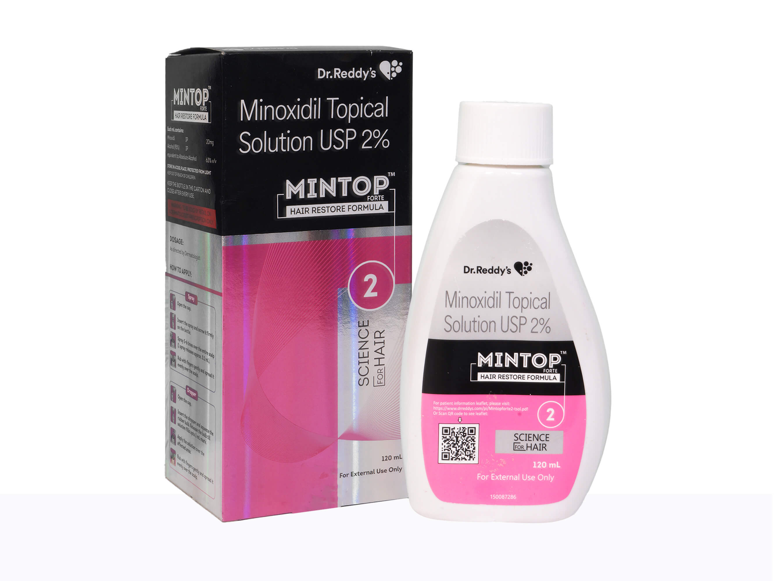 Buy Mintop Forte 2% Solution Online | Clinikally