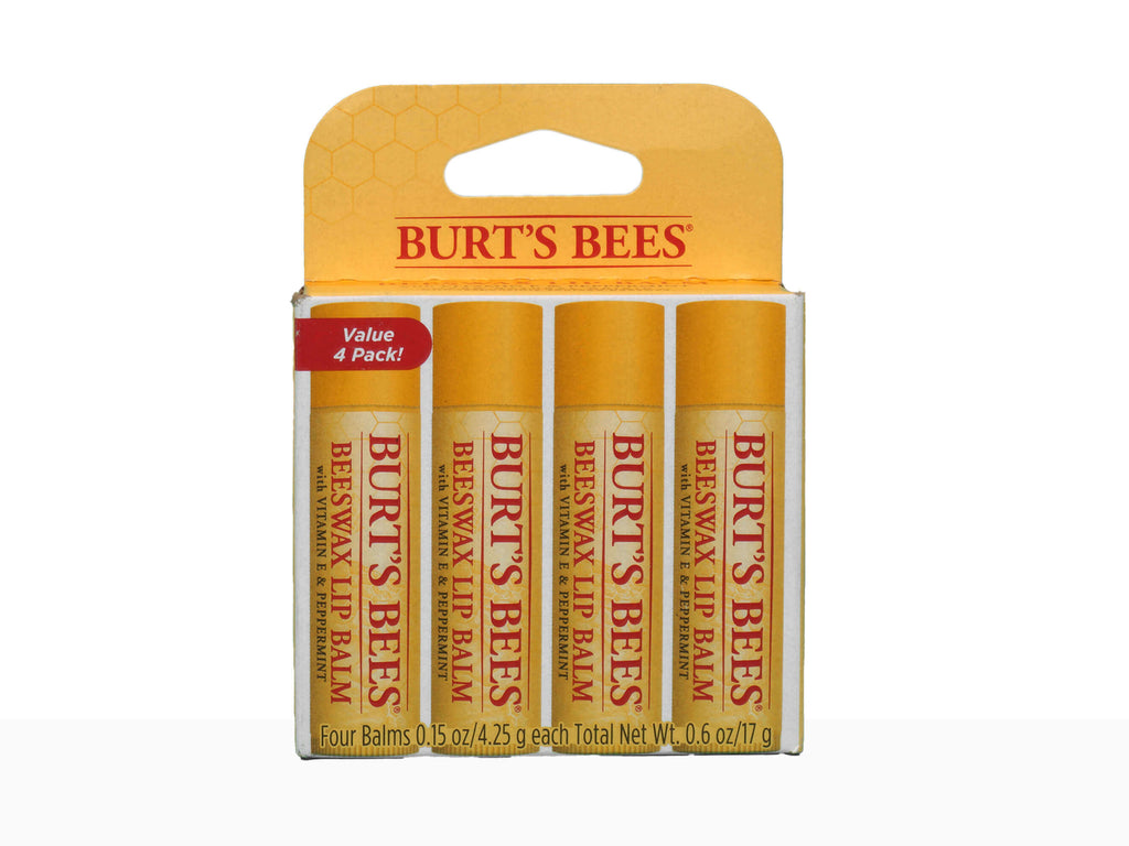 Beeswax Lip Balm 4-Pack