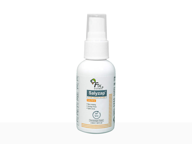 Buy Fixderma Salyzap Body Spray Online | Clinikally